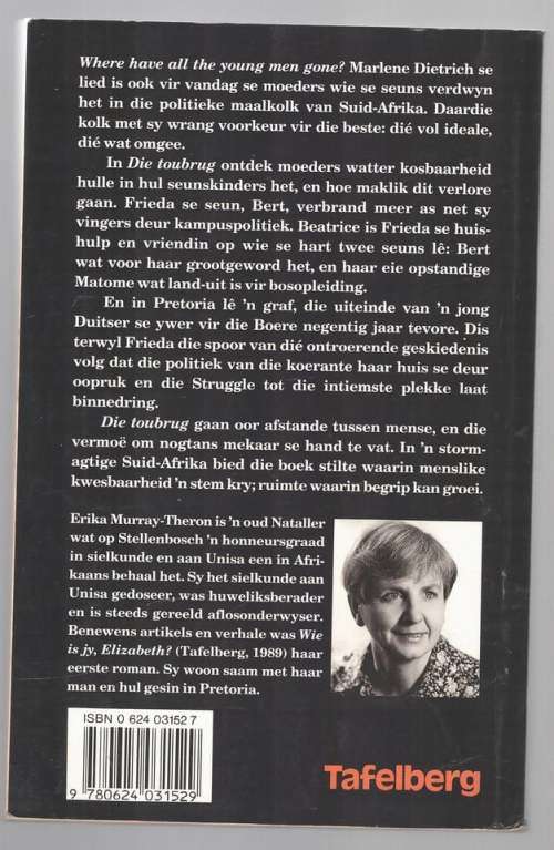 Die Toubrug -- Erika Murray-Theron