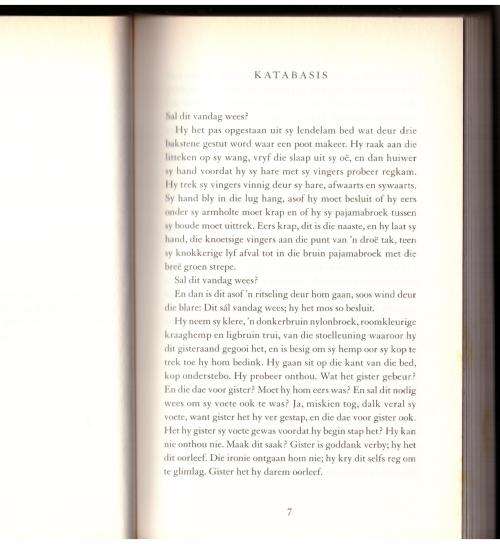 Die Begunstigde  --  D. J. Winterbach