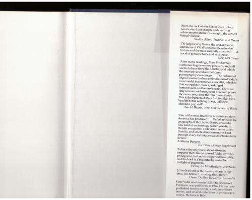 Empire: A Novel -- Gore Vidal