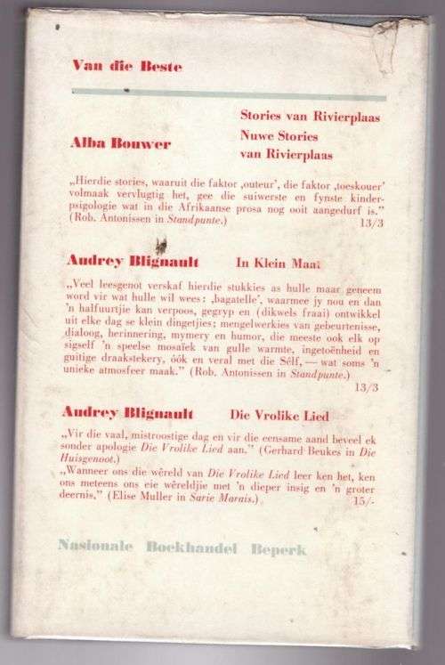 Briewe aan Alet -- Gladys Denny Shultz