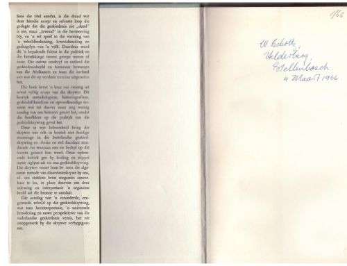 Lewende Verlede -- F. A. Van Jaarsveld