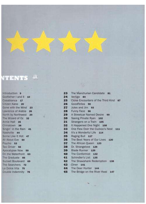 Four-Star Movies: The 101 Greatest Films of All Time -- Gail Kinn, Jim Piazza