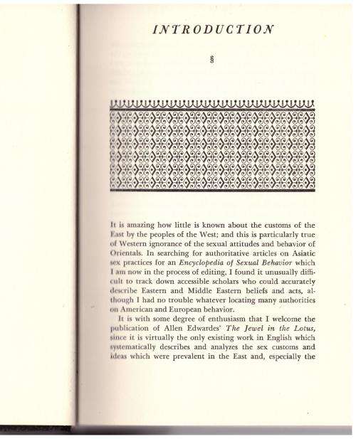 The Jewel in the Lotus: A Historical Survey of the Sexual Culture of the East -- Allen Edwardes