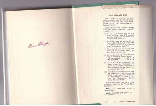 Die Verlate Uur -- Magda Smit