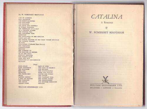 Catalina: a romance -- W. Somerset Maugham