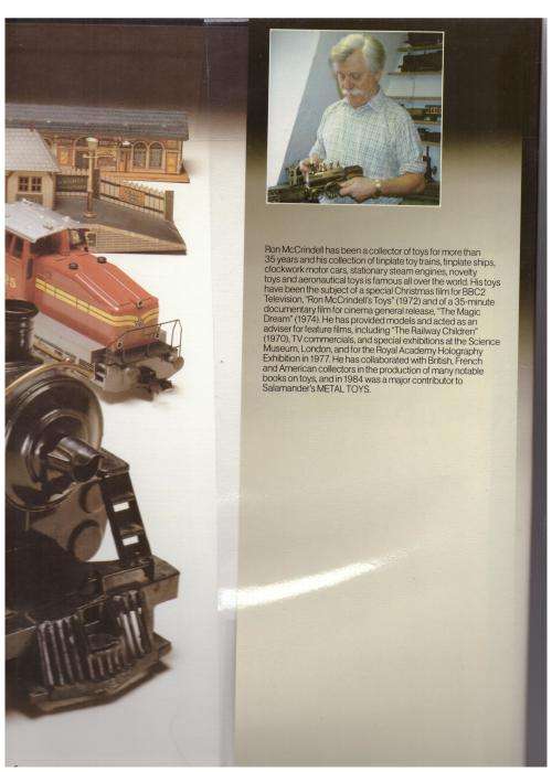 Toy Trains (Collector`s All Colour Guides) -- Ron McCrindell