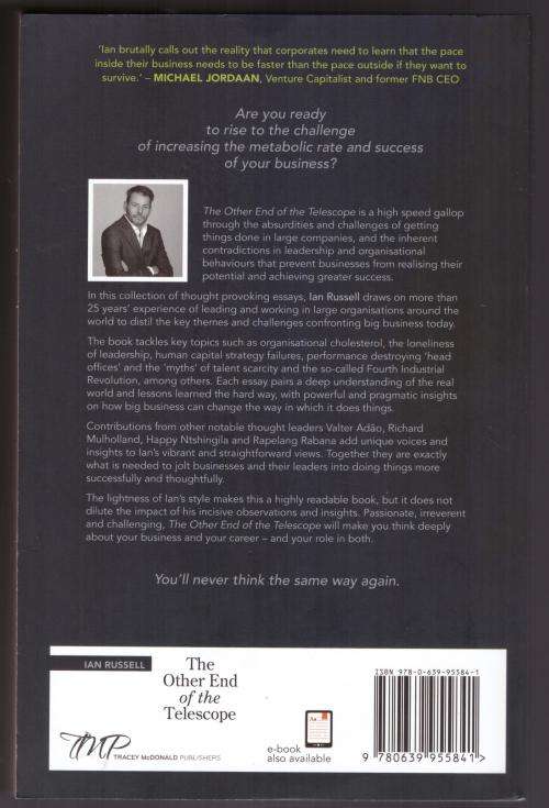 The Telescope: How To Increase The Metabolic Rate And Success Of Your Business -- Ian Russell