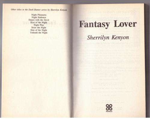 Fantasy Lover (The Dark-Hunter World) -- Sherrilyn Kenyon