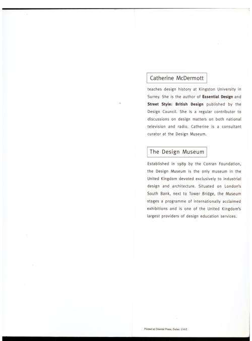 Twentieth Century Design -- Catherine McDermott