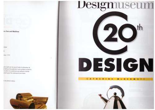 Twentieth Century Design -- Catherine McDermott