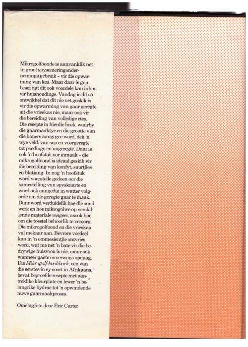 Mikrogolf-kookboek -- Jill Spencer