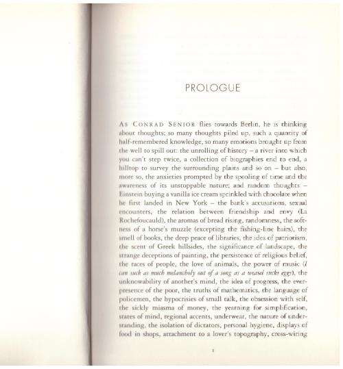 The Song Before It Is Sung: A Novel -- Justin Cartwright