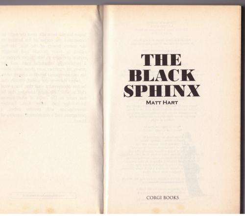 The Black Sphinx -- Matt Hart