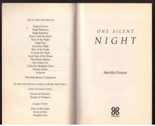One Silent Night -- Sherrilyn Kenyon