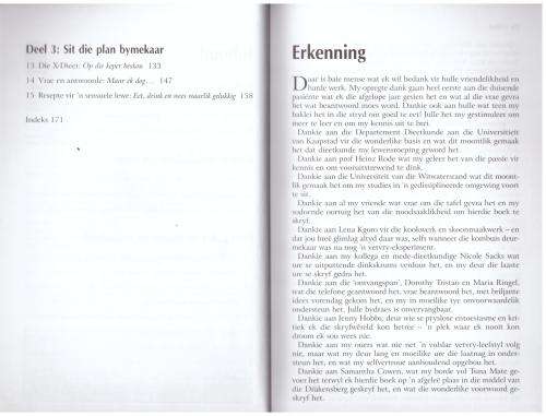 Die X Dieet -- Tabitha Hume