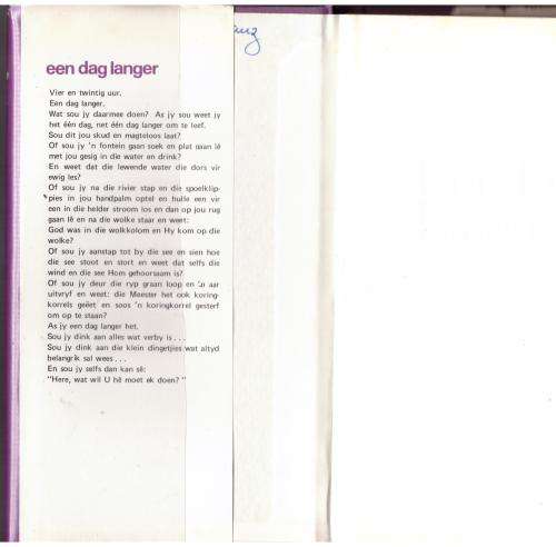 Een dag langer -- Aletta Lübbe