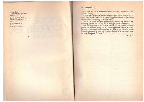Handige woordeboek: Afrikaans-Engels / Engels-Afrikaans -- M. S. B. Kritzinger [Samesteller]