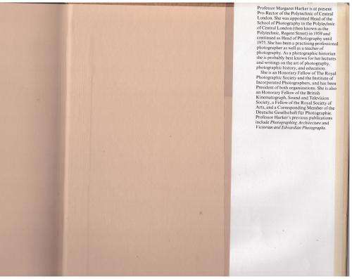 The Linked Ring: The Secession Movement in Photography in Britain, 1892-1910 -- Margaret F. Harker