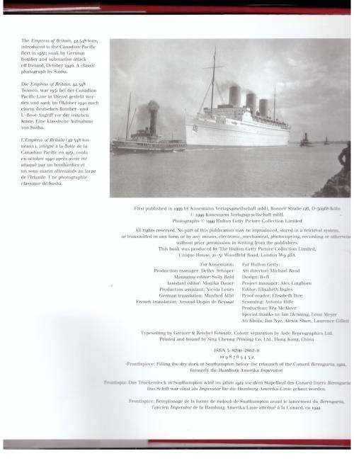 Liners : The Golden Age -- Robert Fox