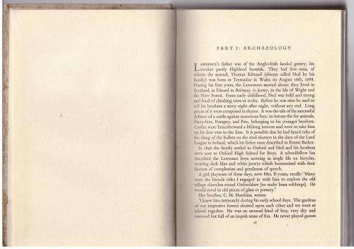 Selected Letters of T.E. Lawrence -- David Garnett [Editor]