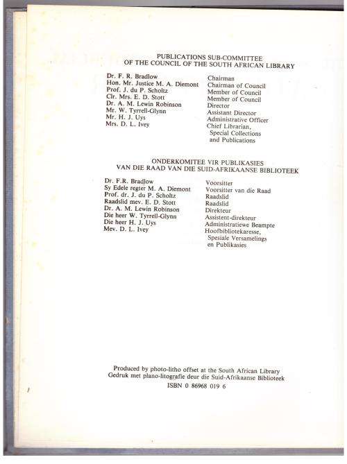 The South African Commercial Advertiser. No. 1 January 7 1824 to No. 18 May 5 1824