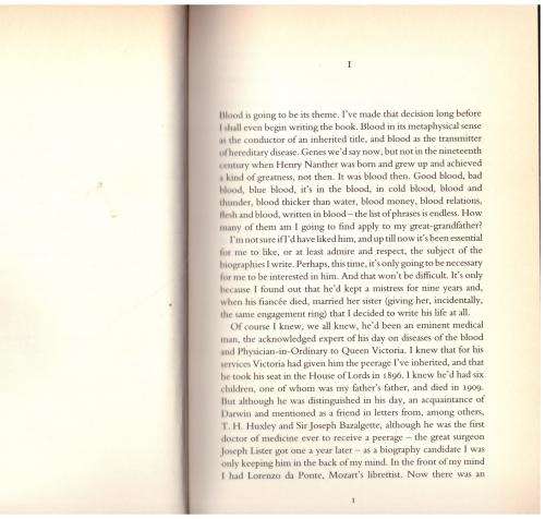 The Blood Doctor -- Barbara Vine