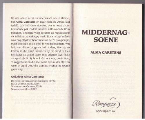 Middernagsoene  --  Alma Carstens