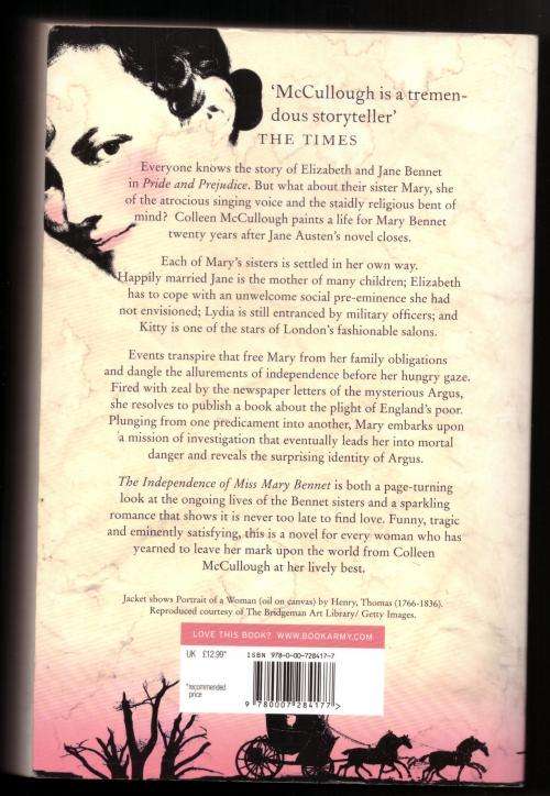 The Independence of Miss Mary Bennet -- Colleen McCullough
