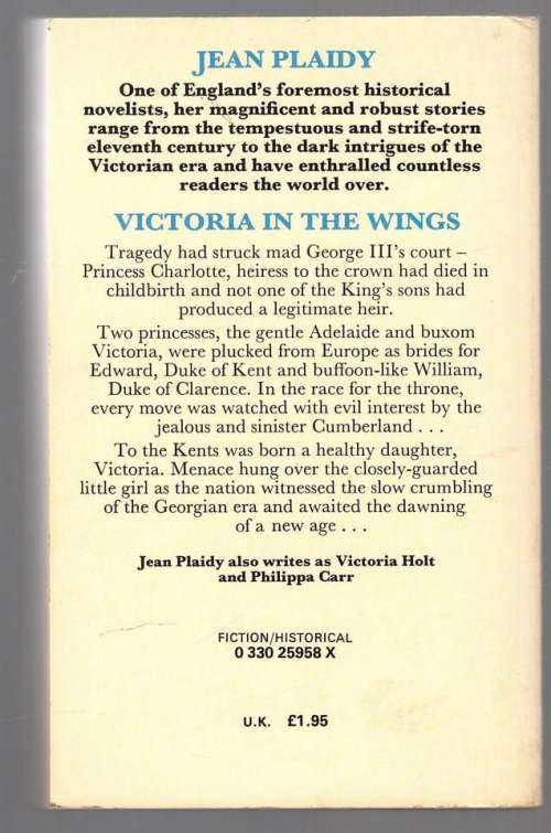 Victoria in the Wings -- Jean Plaidy