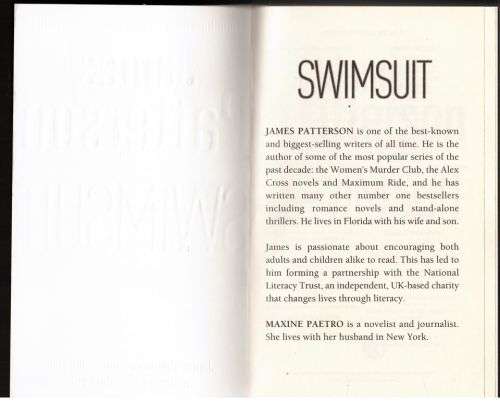 Swimsuit -- James Patterson