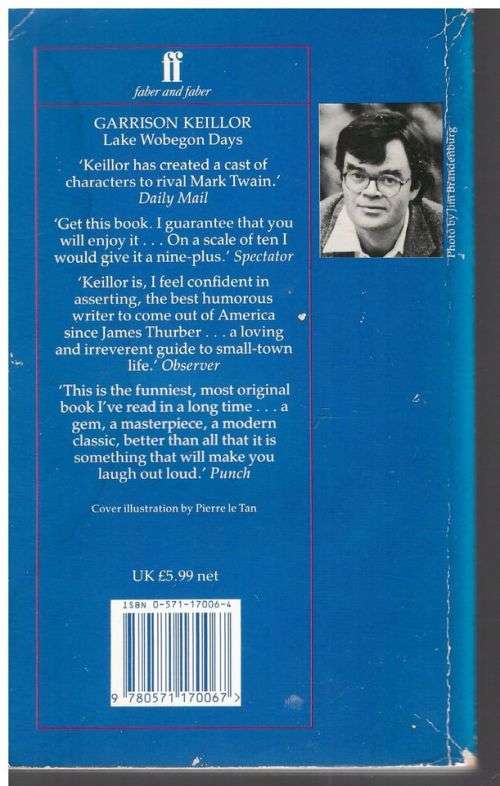 Lake Wobegon Days -- Garrison Keillor