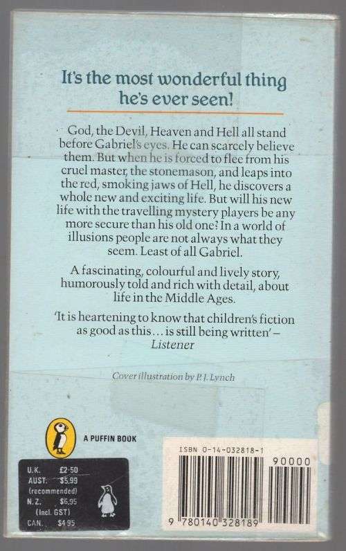 A Little Lower Than the Angels -- Geraldine McCaughrean