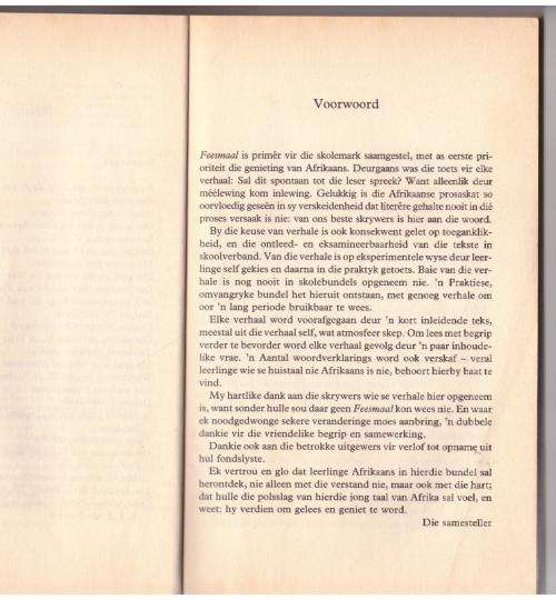 Feesmaal -- E.A. Swanepoel [Samesteller]