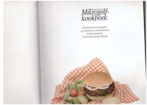 Die Suid-Afrikaanse mikrogolf-kookboek --  Marty Klinzman, Shirley Guy
