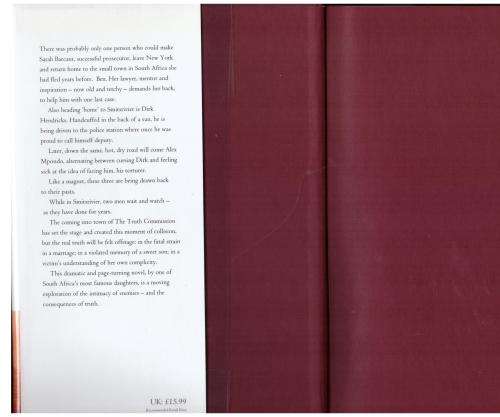 Red Dust  --  Gillian Slovo