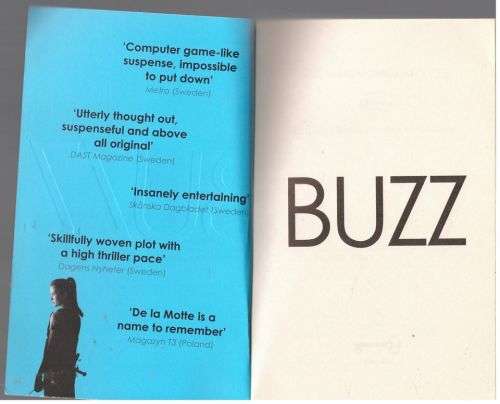 Buzz (The Game Trilogy, Book 2) -- Anders de la Motte