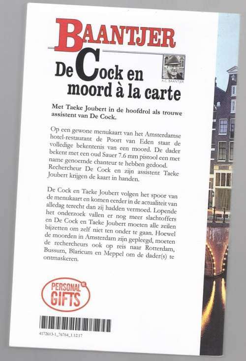 De Cock en moord a la carte -- A.C. Baantjer