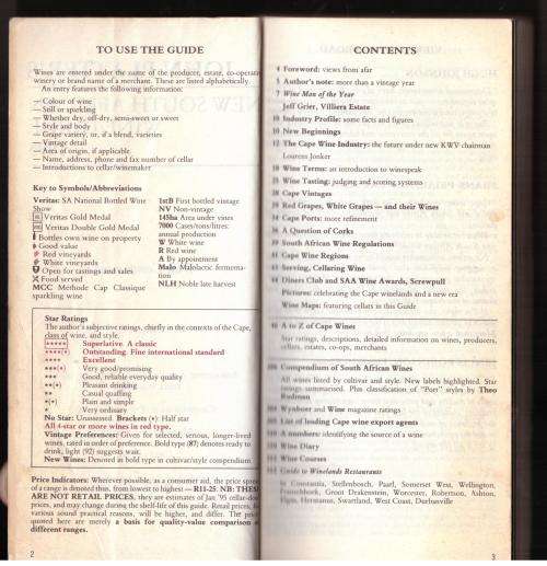 John Platter`s New South African Wine Guide 1995