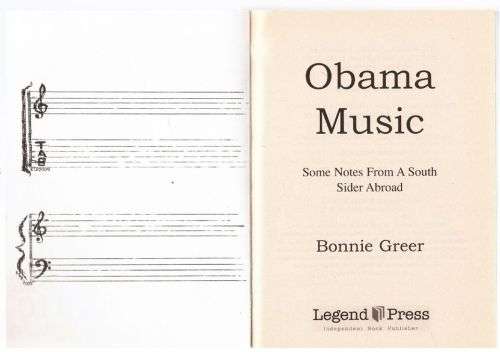 Obama Music -- Bonnie Greer