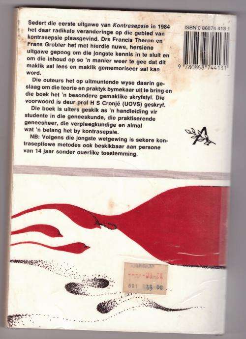 Kontrasepsie: Teorie En Praktyk --  F. Theron, C.J.F. Grobler