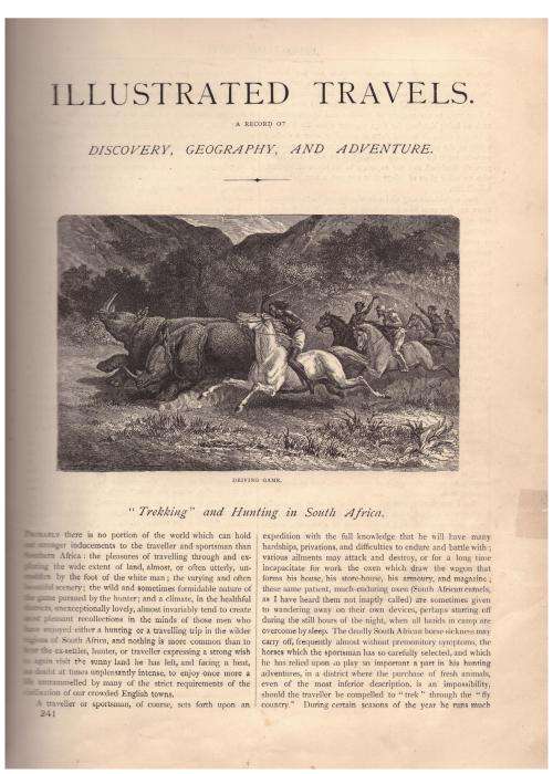 Illustrated Travels: A Record of Discovery [Vol. 6 only] -- H. W. Bates [Editor]