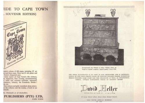 Historical Exhibition of Arts: The Castle, Cape Town : Van Riebeeck Festival, 1952