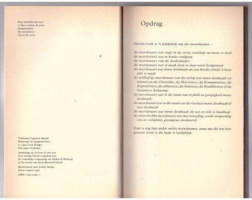 Gevaarlike land -- Louis Krüger