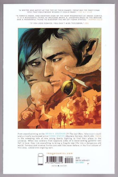 Saga, Vol. 1 --  Brian K Vaughan, Fiona Staples