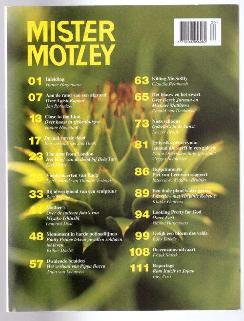 Mister Motley # 20: Rondom de Dood