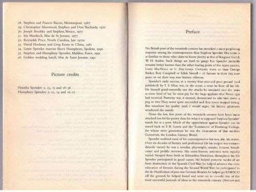 Stephen Spender: The Authorized Biography -- John Sutherland