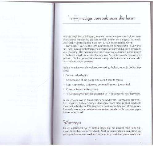Praat Daaroor: `n handleiding vir seksueel-gemolesteerde vroue  --  Nico Roos