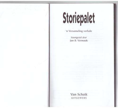 Storiepalet  --  Jan B. Vermaak [Samesteller]