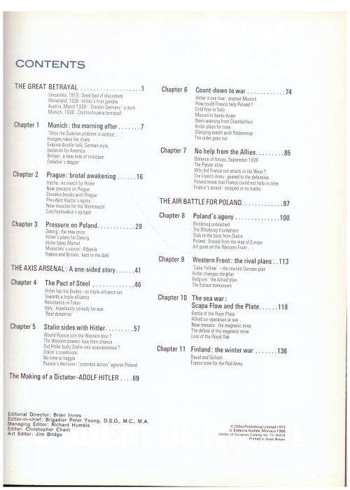 The Marshall Cavendish Illustrated Encyclopedia of World War II, Volume 1-3