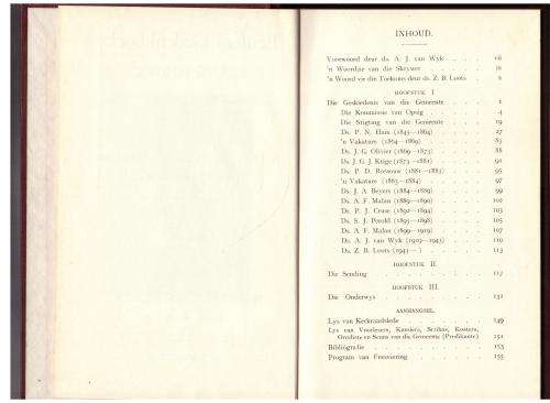 Eeufees-Gedenkboek Franschhoek: n Oorsig van die Geskiedenis van die Gemeente, 1845  1945